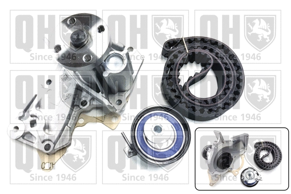Water Pump & Timing Belt Kit (QBPK8790)