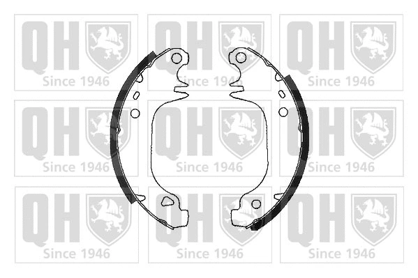 Brake Shoe Set (BS616)