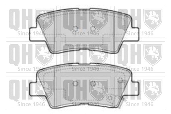 Brake Pad Set, disc brake (BP1777)