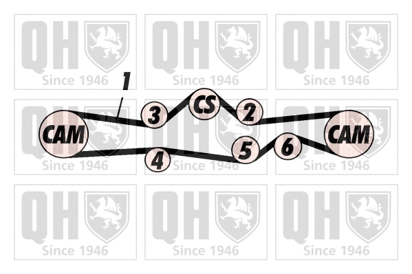 Timing Belt Kit (QBK774)