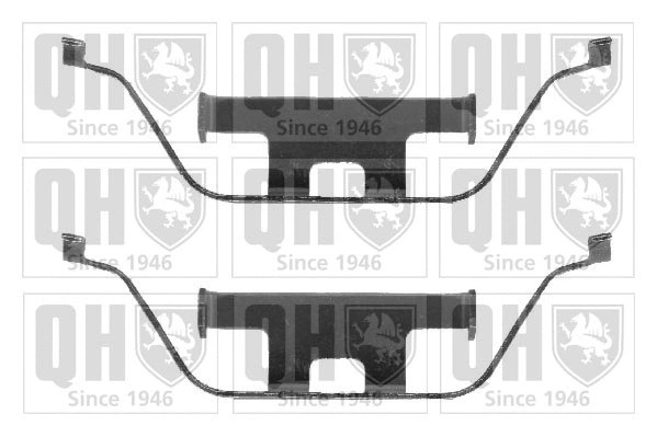 Accessory Kit, disc brake pad (BFK858)