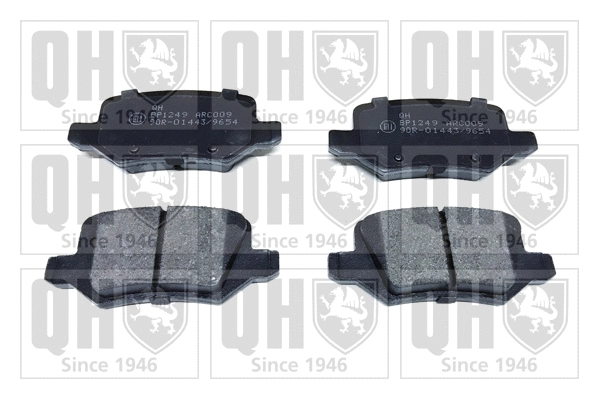 Brake Pad Set, disc brake (BP1249)