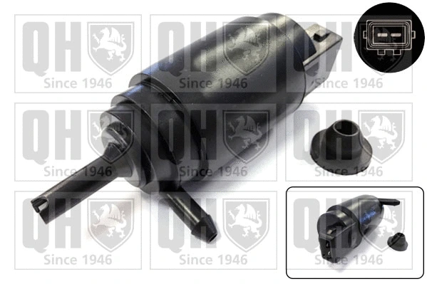 Washer Fluid Pump, window cleaning (QWP033)
