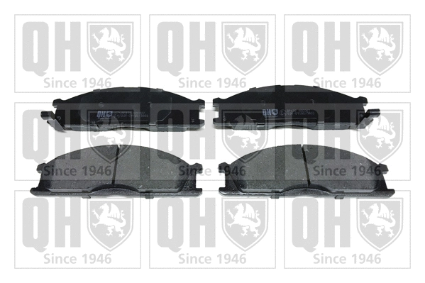 Brake Pad Set, disc brake (BP472)