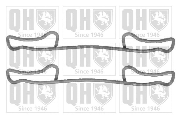 Accessory Kit, disc brake pad (BFK857)