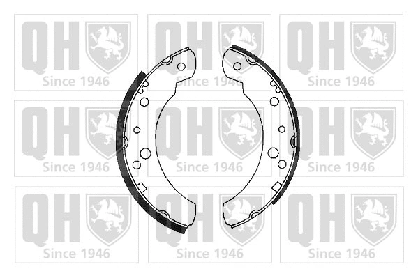 Brake Shoe Set (BS720)