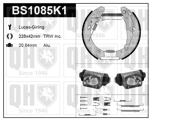 Brake Shoe Set (BS1085K1)