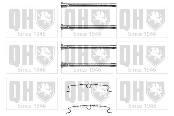 Accessory Kit, disc brake pad (BFK747)