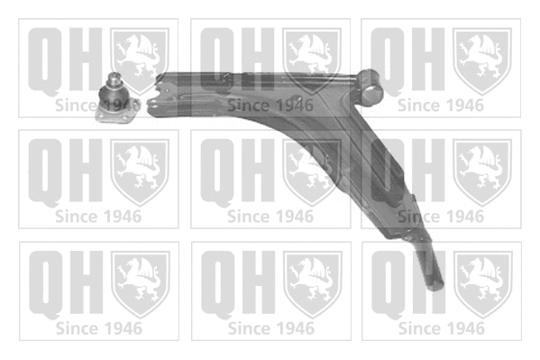 Control/Trailing Arm, wheel suspension (QSA411S)