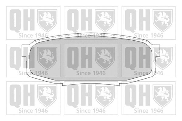 Brake Pad Set, disc brake (BP1738)