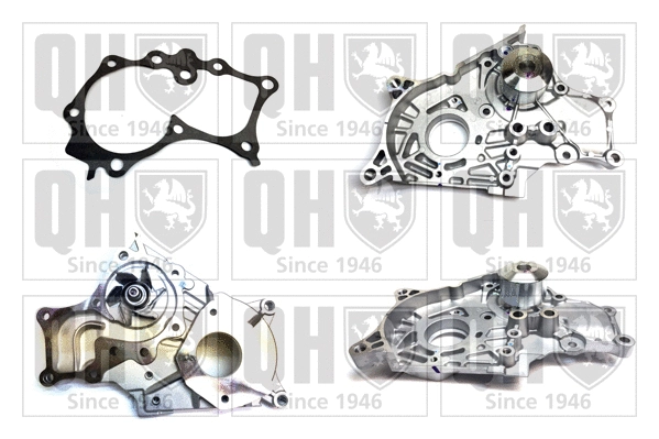 Water Pump, engine cooling (QCP3638)