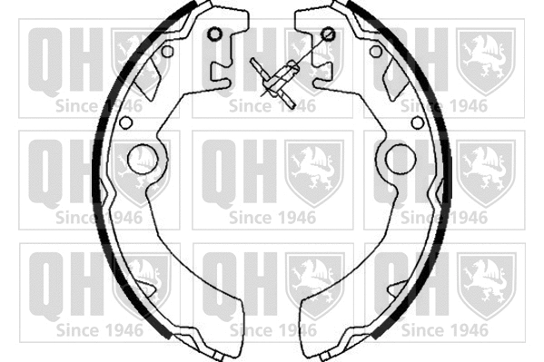 Brake Shoe Set (BS1046)