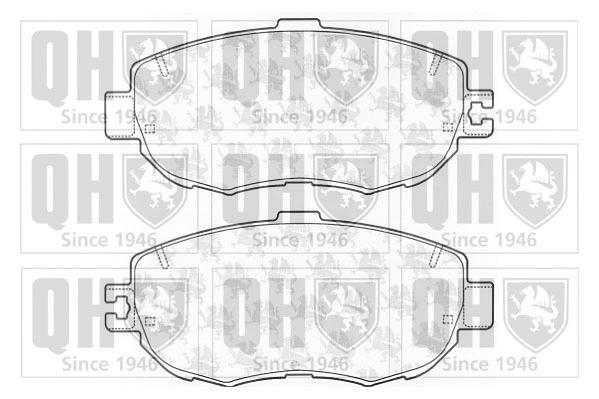Brake Pad Set, disc brake (BP1170)