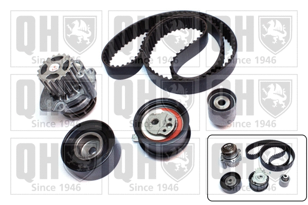 Water Pump & Timing Belt Kit (QBPK6952)
