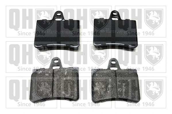 Brake Pad Set, disc brake (BP1276)