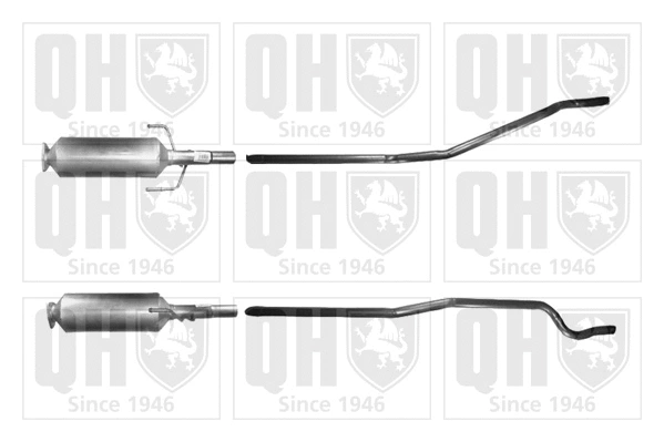 Soot/Particulate Filter, exhaust system (QDPF11019)