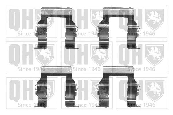 Accessory Kit, disc brake pad (BFK907)