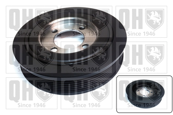 Belt Pulley, crankshaft (QCD108)