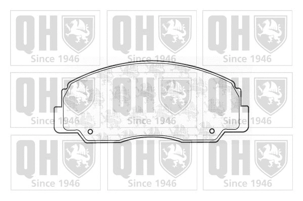 Brake Pad Set, disc brake (BP719)
