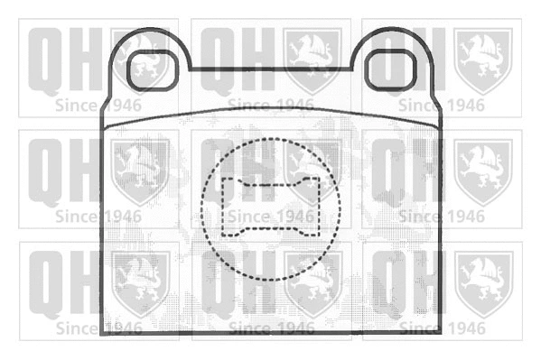 Brake Pad Set, disc brake (BP136)