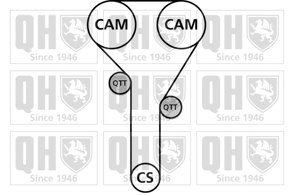 Timing Belt Kit (QBK756)