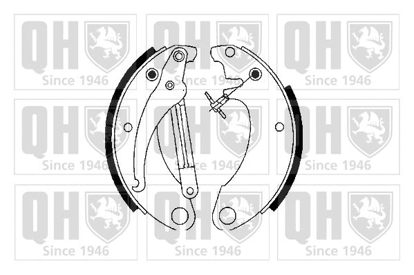 Brake Shoe Set (BS650)