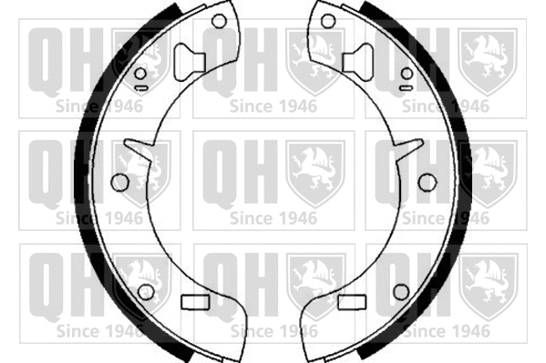 Brake Shoe Set (BS566)