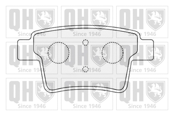 Brake Pad Set, disc brake (BP1499)