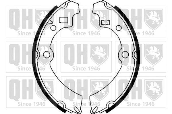 Brake Shoe Set (BS824)