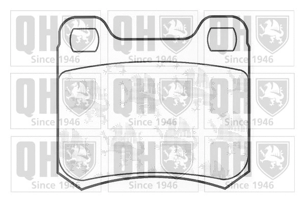 Brake Pad Set, disc brake (BP569)