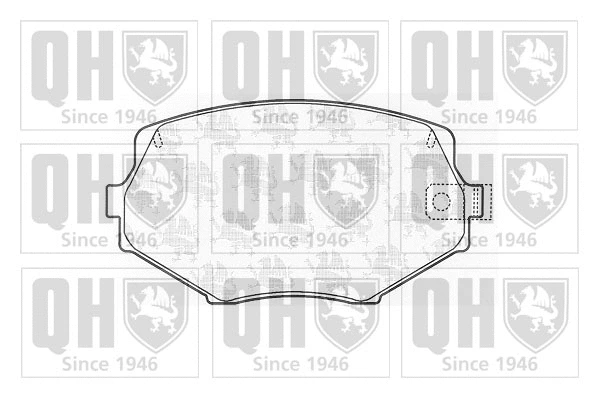 Brake Pad Set, disc brake (BP906)