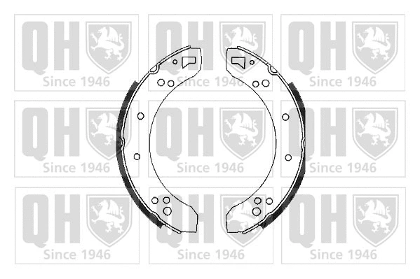Brake Shoe Set (BS500)