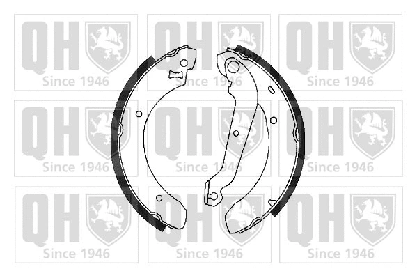 Brake Shoe Set (BS815)