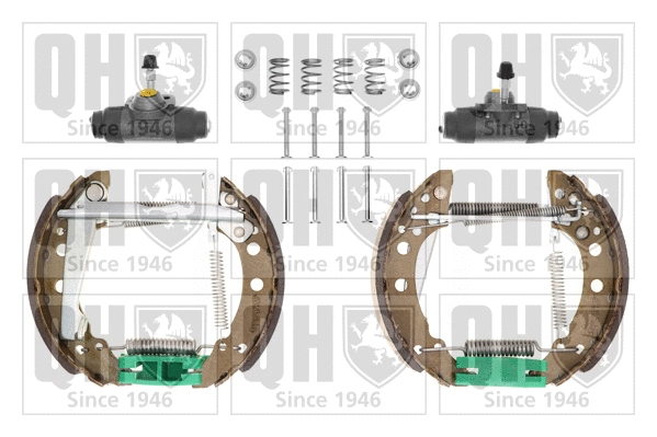 Brake Shoe Set (BS629K3)
