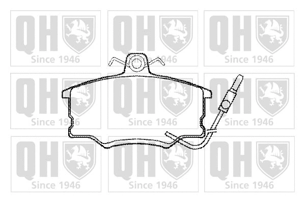 Brake Pad Set, disc brake (BP403)