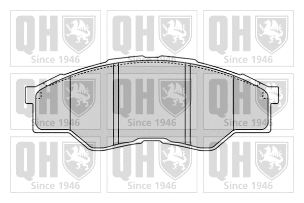 Brake Pad Set, disc brake (BP1604)