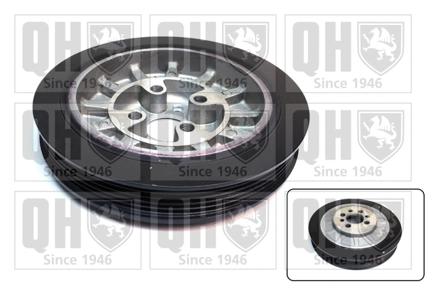 Belt Pulley, crankshaft (QCD98)