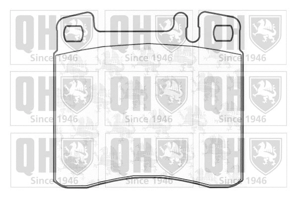Brake Pad Set, disc brake (BP843)
