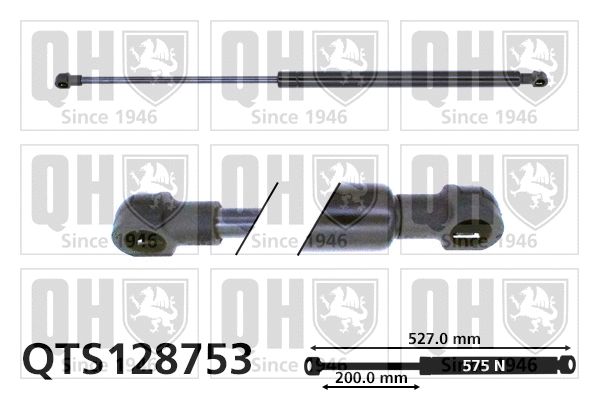Gas Spring, boot/cargo area (QTS128753)