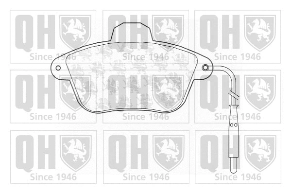 Brake Pad Set, disc brake (BP700)