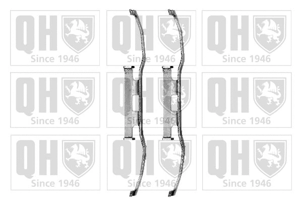 Accessory Kit, disc brake pad (BFK879)