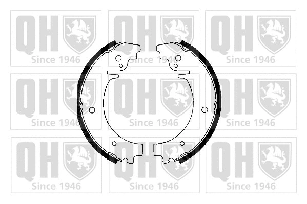 Brake Shoe Set (BS627)