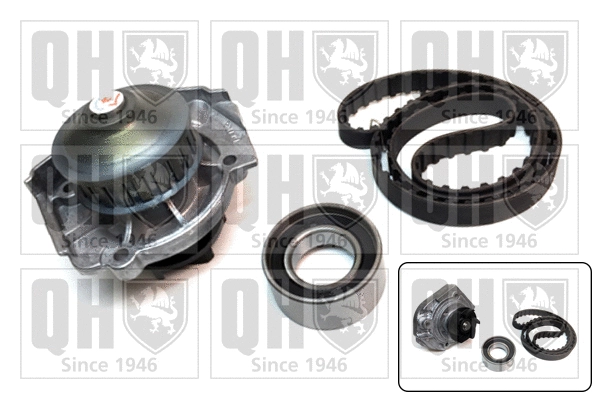 Water Pump & Timing Belt Kit (QBPK9099)