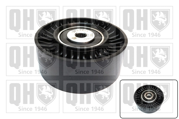 Deflection/Guide Pulley, V-ribbed belt (QTA1423)