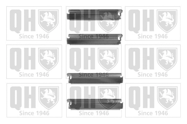 Accessory Kit, disc brake pad (BFK730)