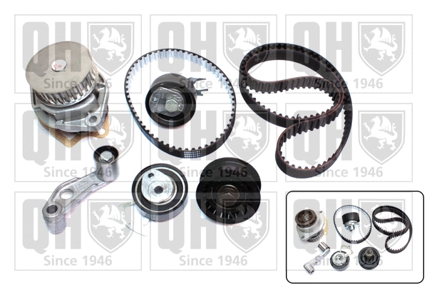 Water Pump & Timing Belt Kit (QBPK5820)