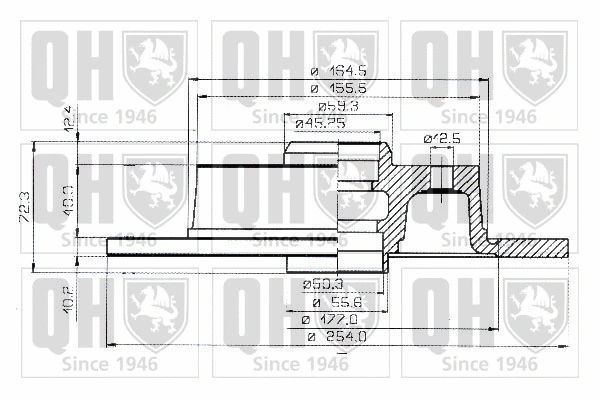 Brake Disc (BDC3594)