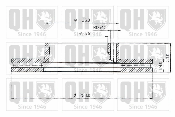 Brake Disc (BDC4426)