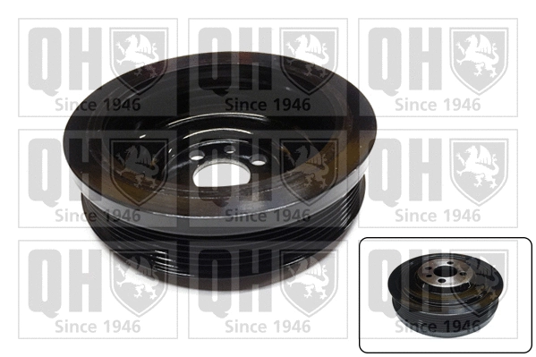 Belt Pulley, crankshaft (QCD29)