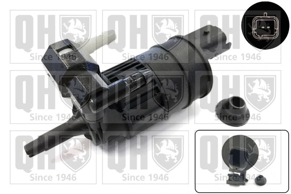 Washer Fluid Pump, window cleaning (QWP070)